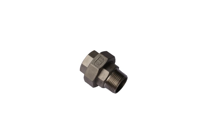 UNION MALE/FEMALE STAINLESS STEEL 10MM 